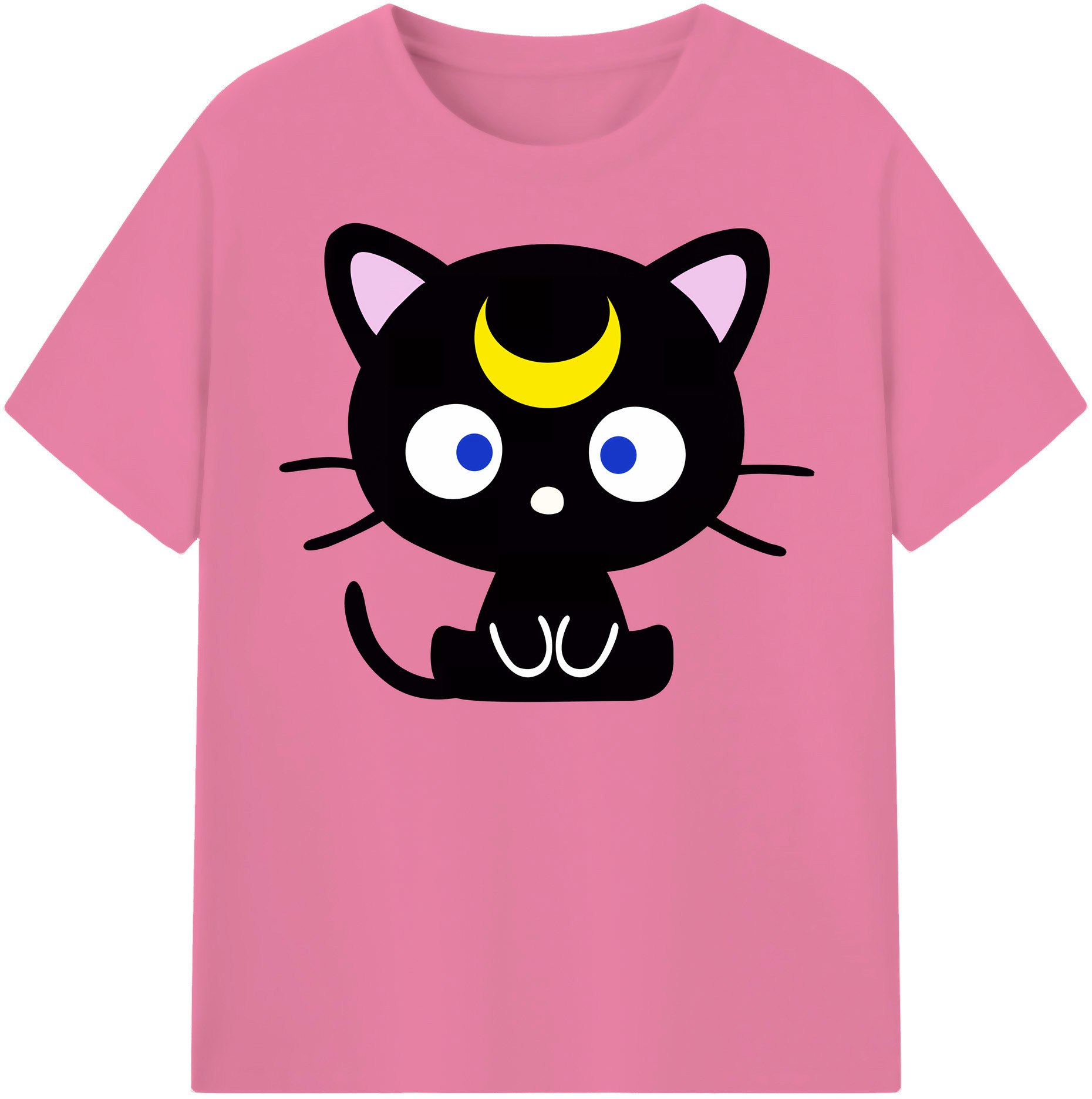 （画像用） 美少女戦士セーラームーン Sailor Moon 綿100％半袖Tシャツ（フロントプリント）